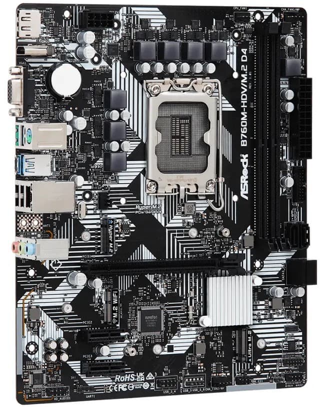 Материнская плата ASRock B760M-HDV/M.2 DDR4