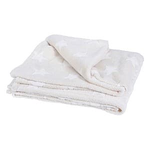 Покрывало H&S Fleece Blanket White