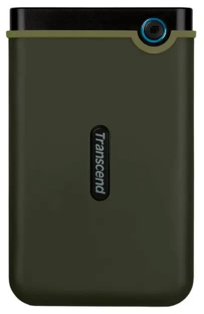 Hard disk extern Transcend 2.5 External HDD 2.0TB (USB3.0) StoreJet 25M3G Slim Military Green