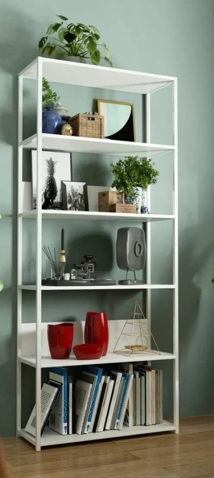 Стеллаж Akord Loft 80 6P Белый