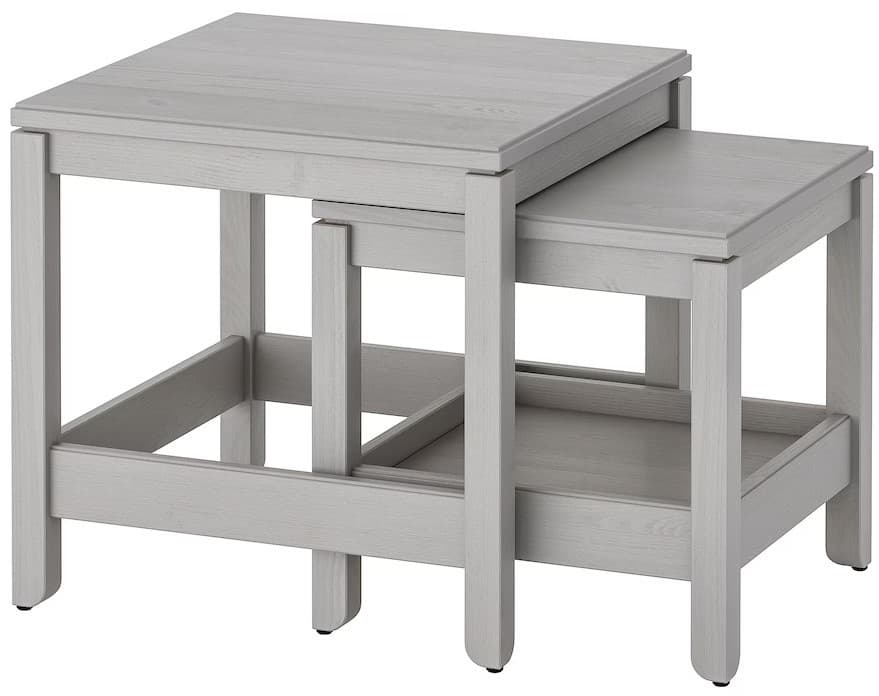 Masa de reviste IKEA Havsta Gri