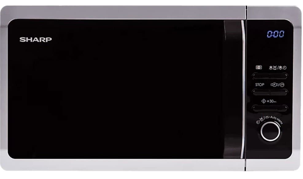 Cuptor cu microunde Sharp R243S Black/Silver