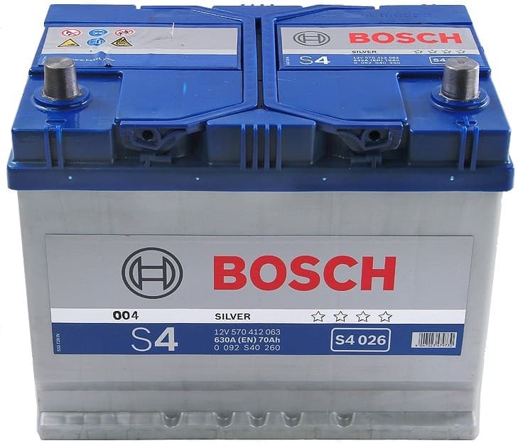 Acumulator auto Bosch 70AH 630A(JIS) (S4 026)