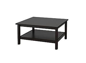 Masa de reviste IKEA Hemnes 90x90 Negru-Maro