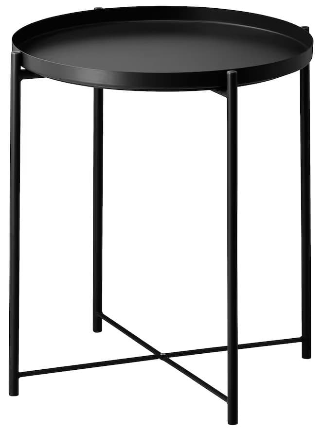 Masă de servit IKEA Gladom 45x53 Negru