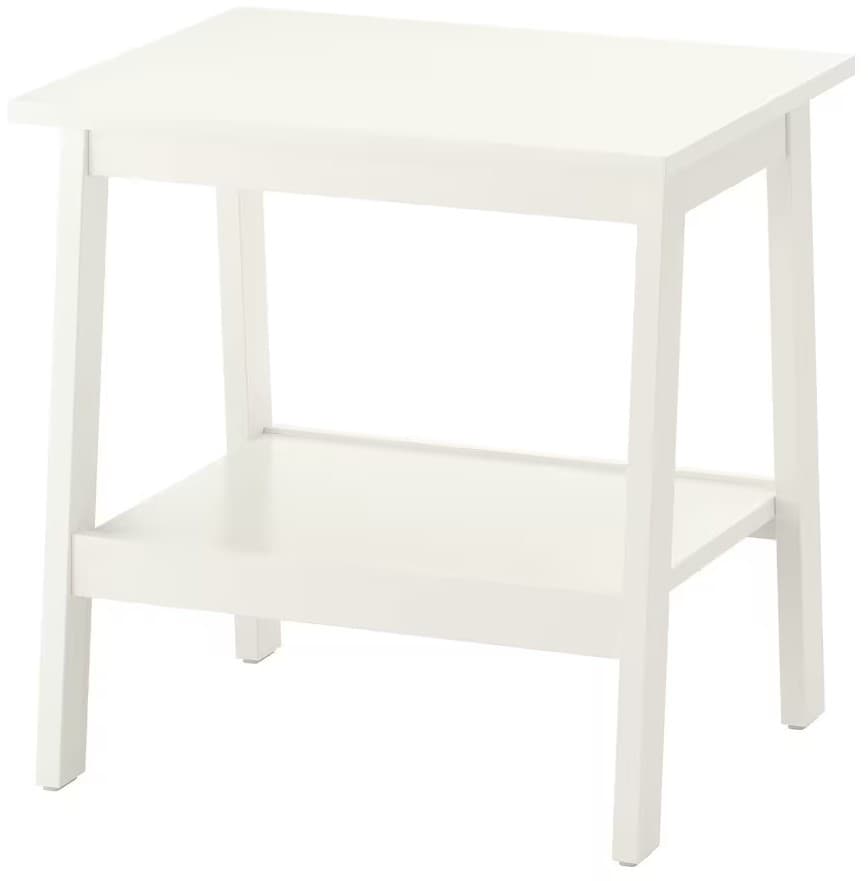 Masa de reviste IKEA Lunnarp 55x45 Alb