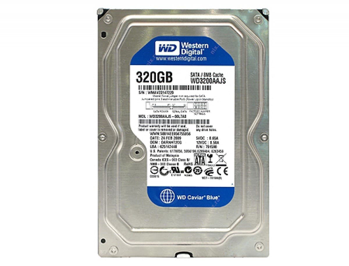 Жестки диск WESTERN DIGITAL HDD 320GB Caviar Blue WD3200AAJS