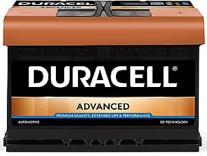 Автомобильный аккумулятор Duracell DA 74