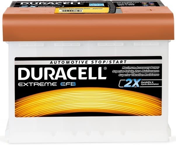 Автомобильный аккумулятор Duracell DE 60 EFB