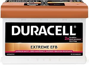 Автомобильный аккумулятор Duracell DE 70 EFB