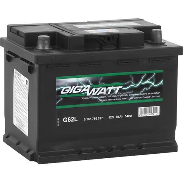 Автомобильный аккумулятор GigaWatt 60AH 540A(EN) (S4 006)