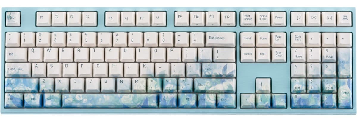 Tastatura pentru gaming Varmilo MA108 Jasmine EC Ivy V2