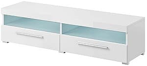 Comoda TV Helvetia India №41 Alb/Alb lucios