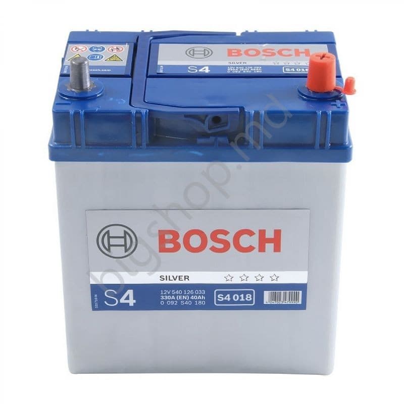 Acumulator auto Bosch 40AH 330A(EN) (S4 018) + bord