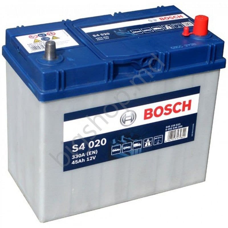 Автомобильный аккумулятор Bosch 45AH 330A(EN) (S4 020)