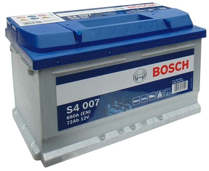 Автомобильный аккумулятор Bosch 72AH 680A(EN) (S4 007)