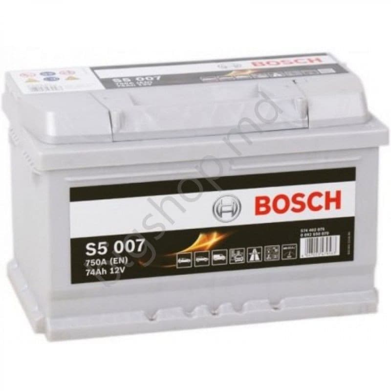 Автомобильный аккумулятор Bosch 74AH 750A(EN) (S5 007)