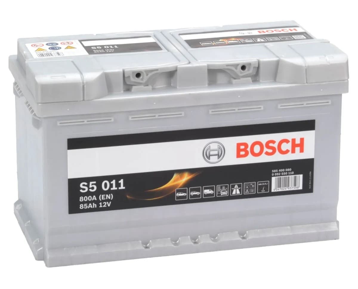 Автомобильный аккумулятор Bosch 85AH 800A(EN) (S5 011)