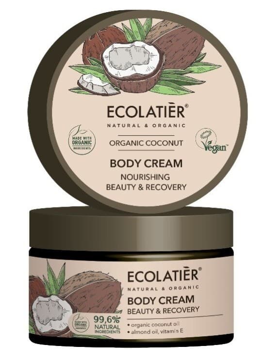 Crema pentru corp EcoLatier Nourishing Beaty and Recovery