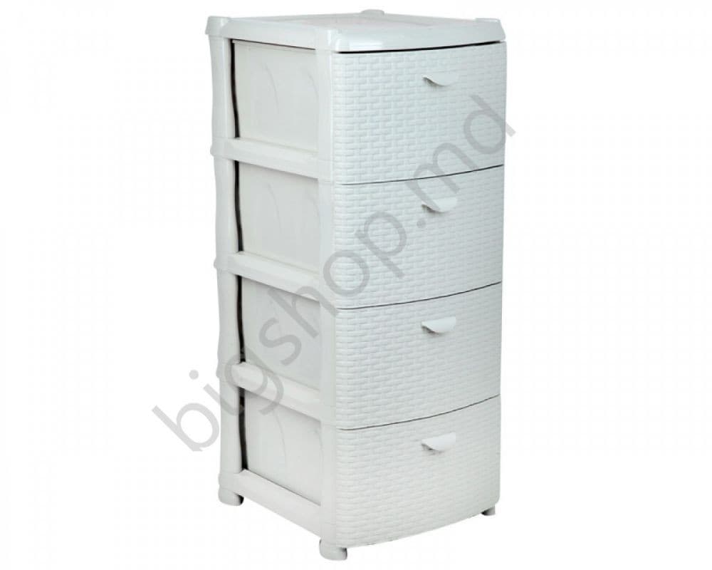 Comoda din plastic Idea М2812 White