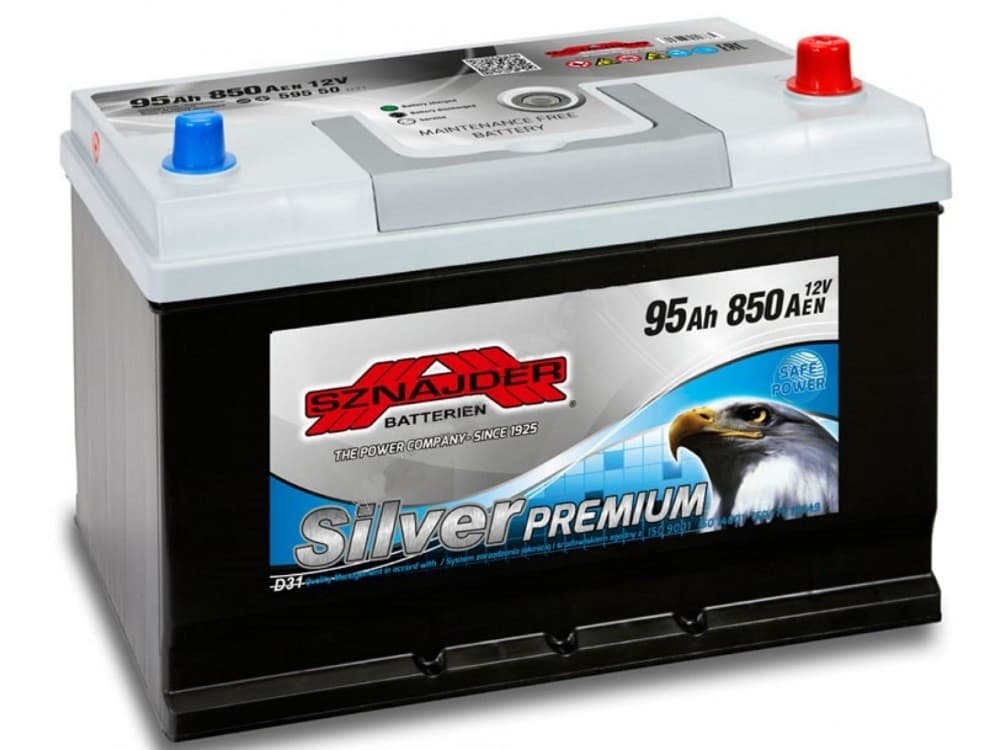 Acumulator auto Snaider SNAIDER 95 Ah Silver Premium Japan (+левый)