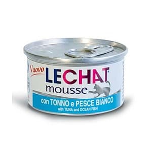 Hrană umedă pentru pisici Monge LECHAT Pate Tuna and ocean fish 85gr