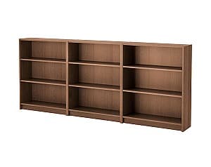 Etajera IKEA Billy Brown-Ash veneer 240x28x106 cm