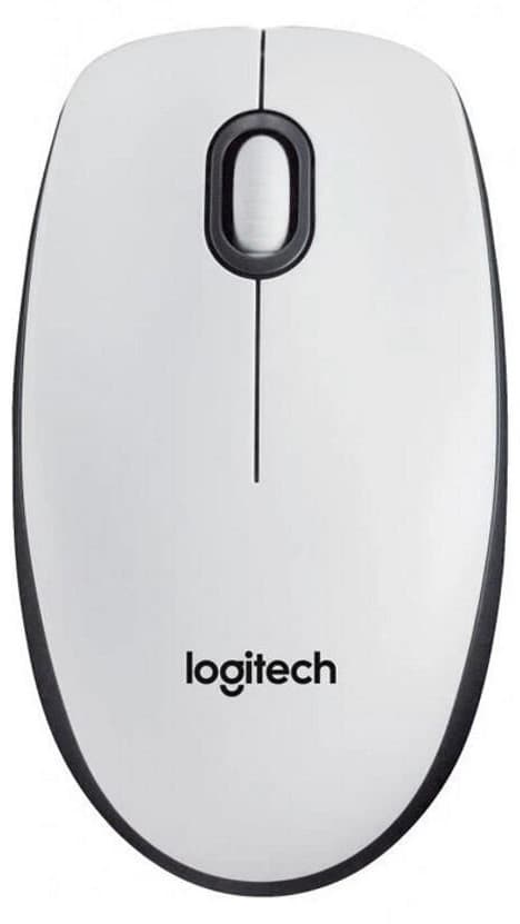 Mouse Logitech M100 white (83022)