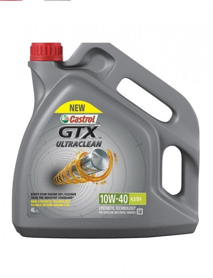 Ulei motor Castrol GTX 10W-40 Ultraclean 4L