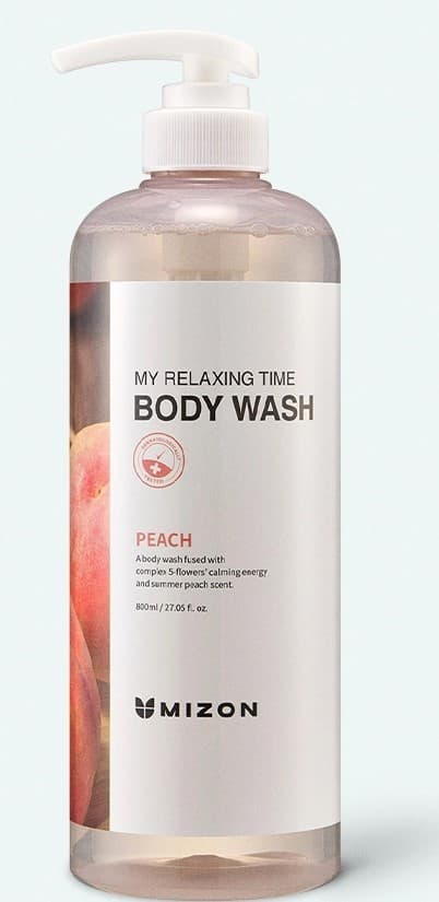 Gel de dus pentru copii Mizon My Relaxing Time Body Wash Peach