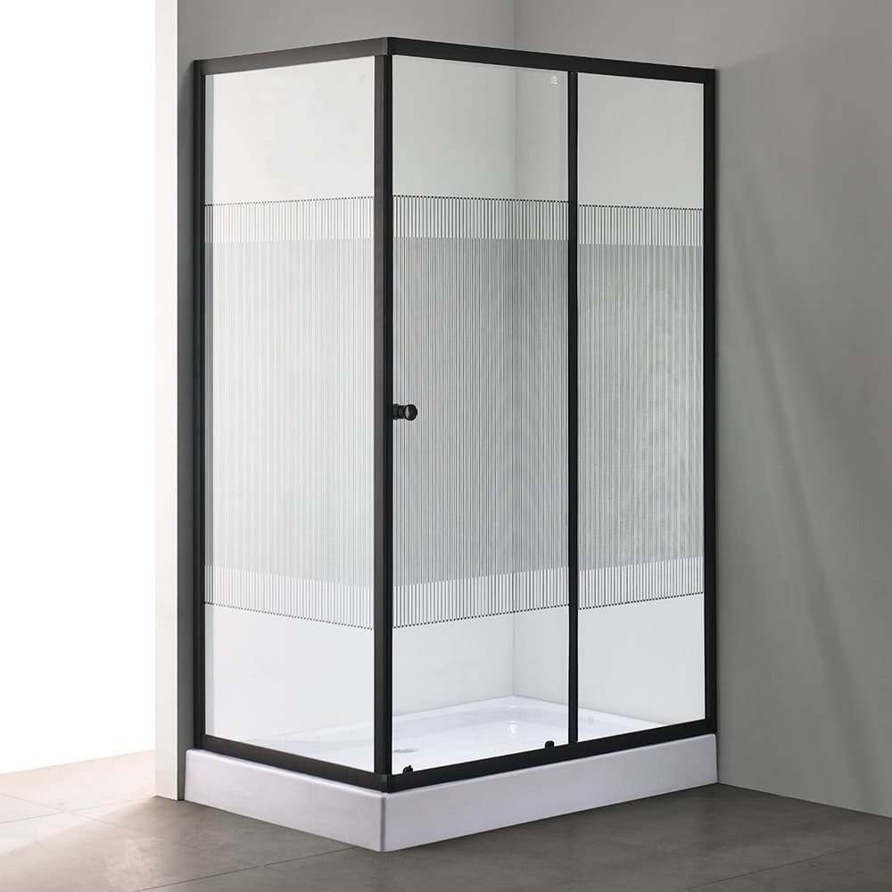 Cabina de dus Linia H2O MALTA 1200X800X1950/130 Black