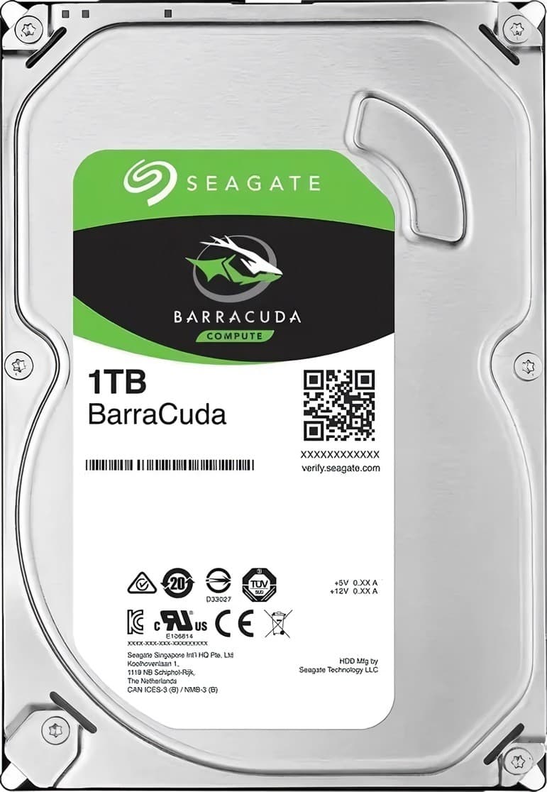 Жестки диск Seagate BarraCuda Compute 1TB (ST1000DM014)