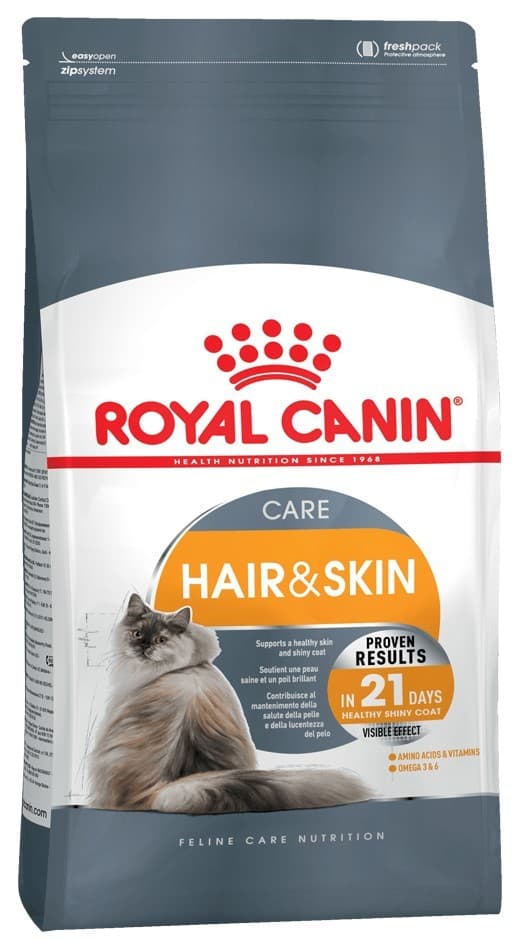 Сухой корм для кошек Royal Canin HAIR&SKIN CARE 400g