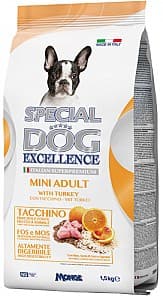 Сухой корм для собак Special Dog EXCELLENCE MINI ADULT WITH TURKEY 1.5kg