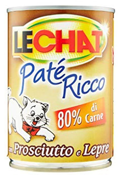 Hrană umedă pentru pisici Monge LECHAT RICCO Pate Ham and hare 100gr