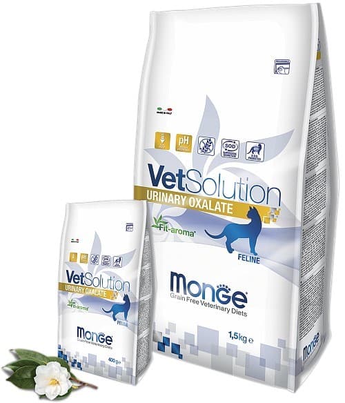 Нrană uscată pentru pisici Monge VETSOLUTION URINARY OXALATE 400gr