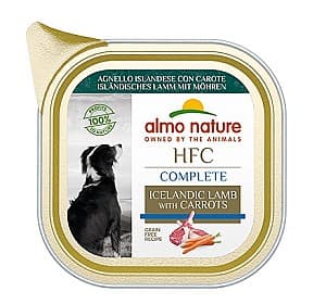 Hrană umedă pentru câini Almo Nature HFC ALU Icelandic Lamb/Carrot 85g