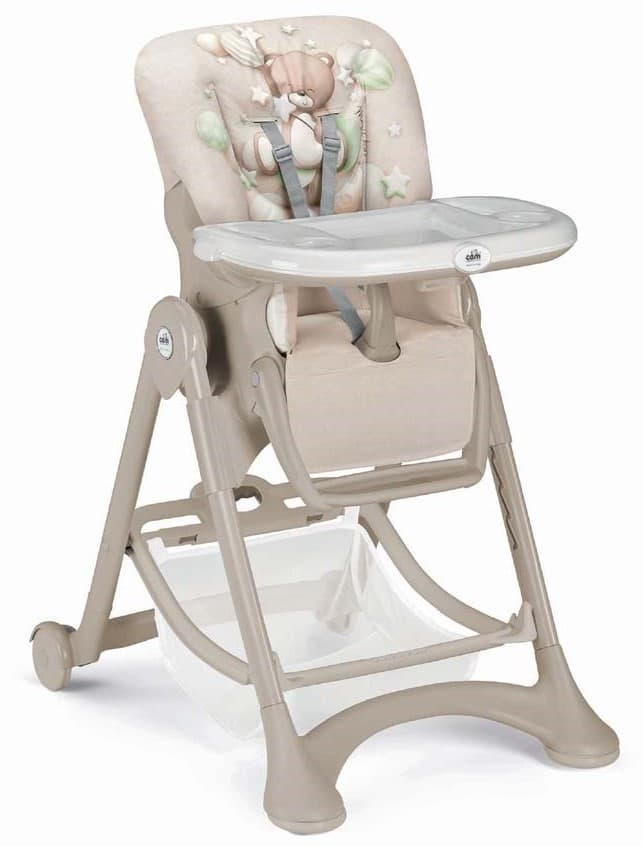 Стул для кормления с регулировкой по высоте CAM Campione C261 Beige