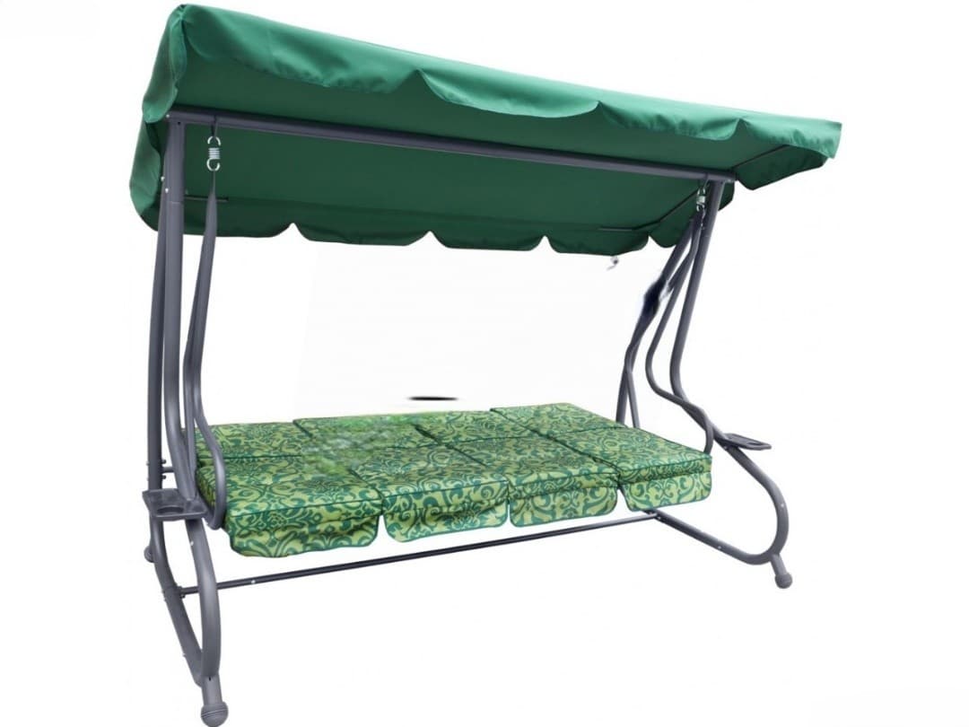 Balansoar de grădină Joko 2 in 1 Swingchair 8078 Z Pattern Green