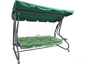 Садовые качели для дачи Joko 2 в 1 Swingchair 8078 Z Pattern Green