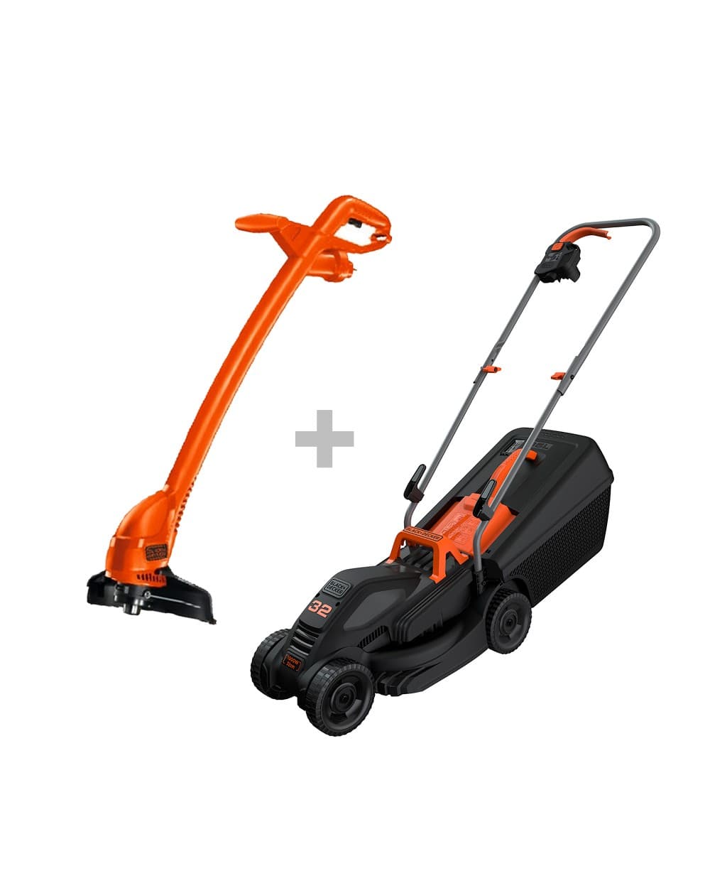 Masina de tuns iarba BLACK&DECKER BEMW351 + trimmer GL360SB