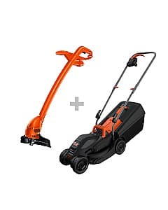 Газонокосилка BLACK&DECKER BEMW351 + триммер GL360SB