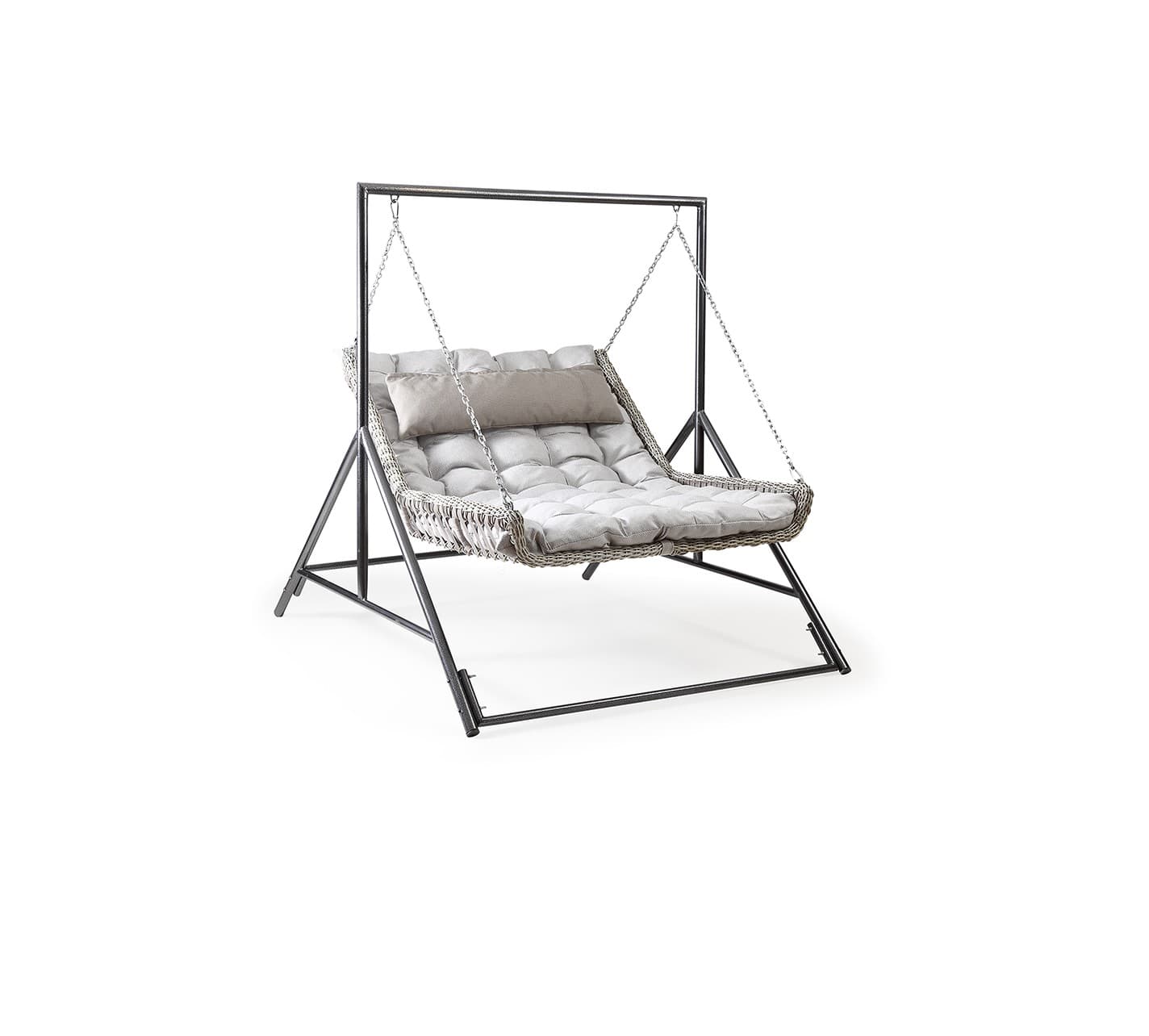 Balansoar de grădină Capri Bed Double White