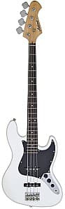 Chitară bass electrică Aria Pro II STB-JB/B WH White