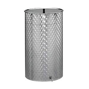 Butoi Belvivere Set Inox 110L cu capac antipraf