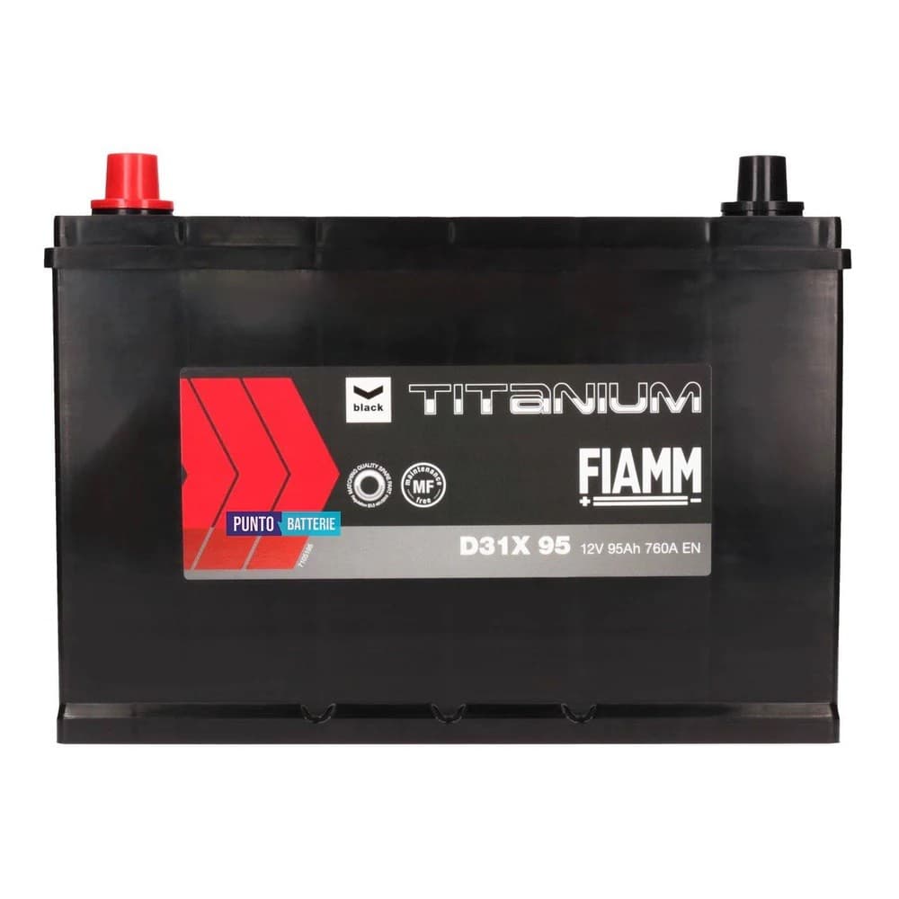 Автомобильный аккумулятор Fiamm Black Japan D31X 760A 95AH L+ (7905194)