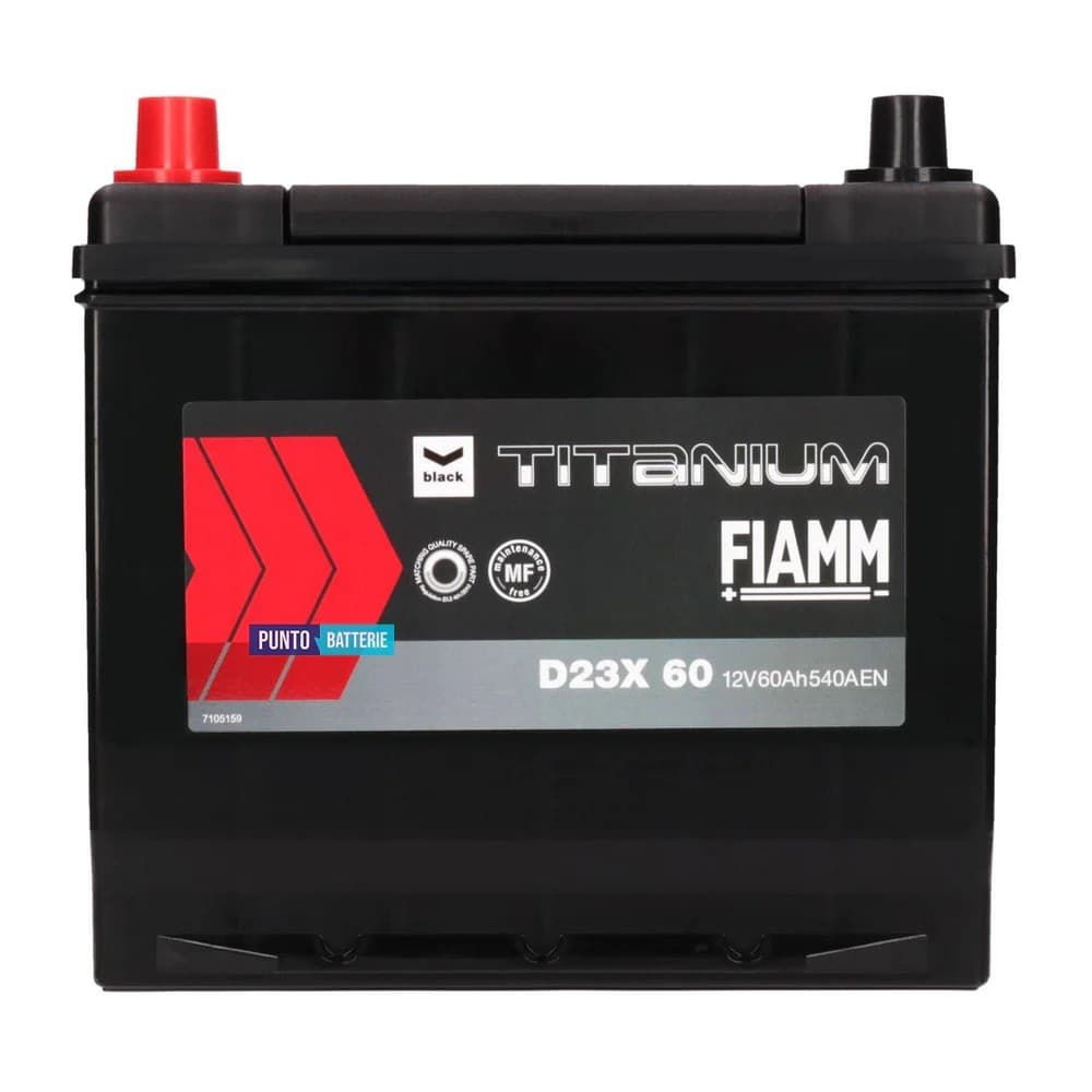 Автомобильный аккумулятор Fiamm Black Japan D23X 540A 60AH L+ (7905181)