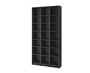 Стеллаж IKEA Billy black-brown 120x28x237 см