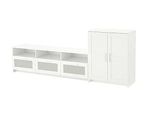 Тумба под ТВ IKEA Brimnes White 258x41x95 cm