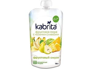 Пюре для детей Kabrita Фруктовый смузи-сливки